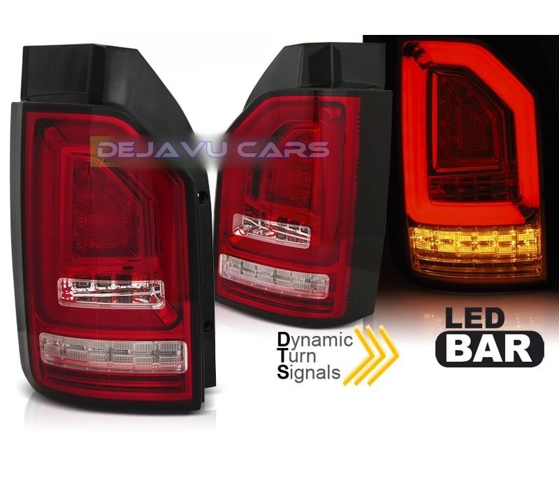 Dynamische LED Achterlichten voor  Volkswagen Transporter T6