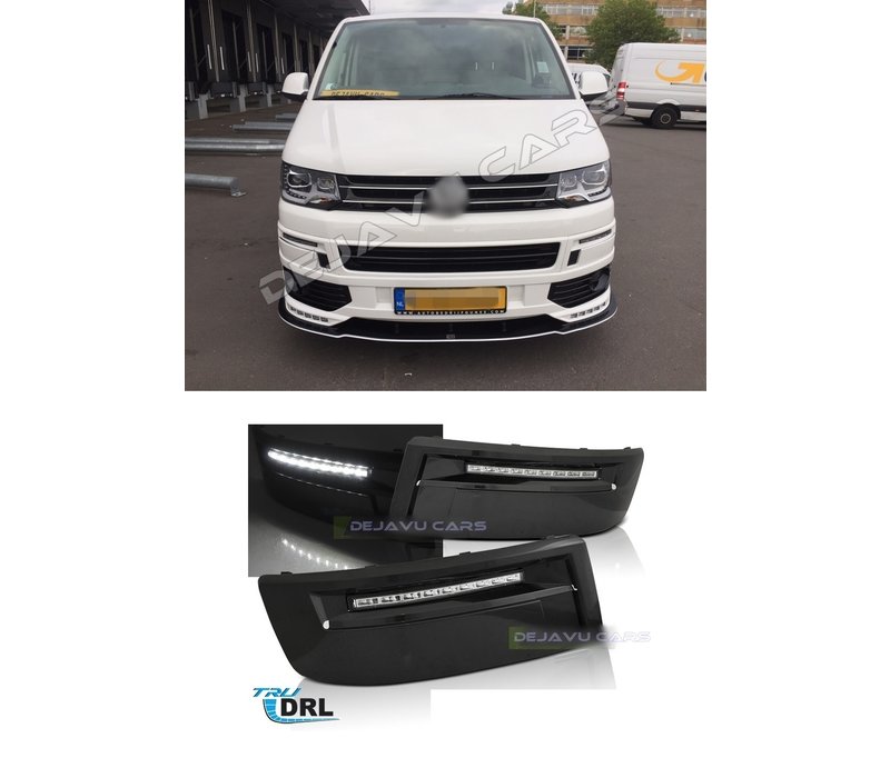 LED Daytime Running Lights for Volkswagen Transporter T5, Caravelle & Multivan