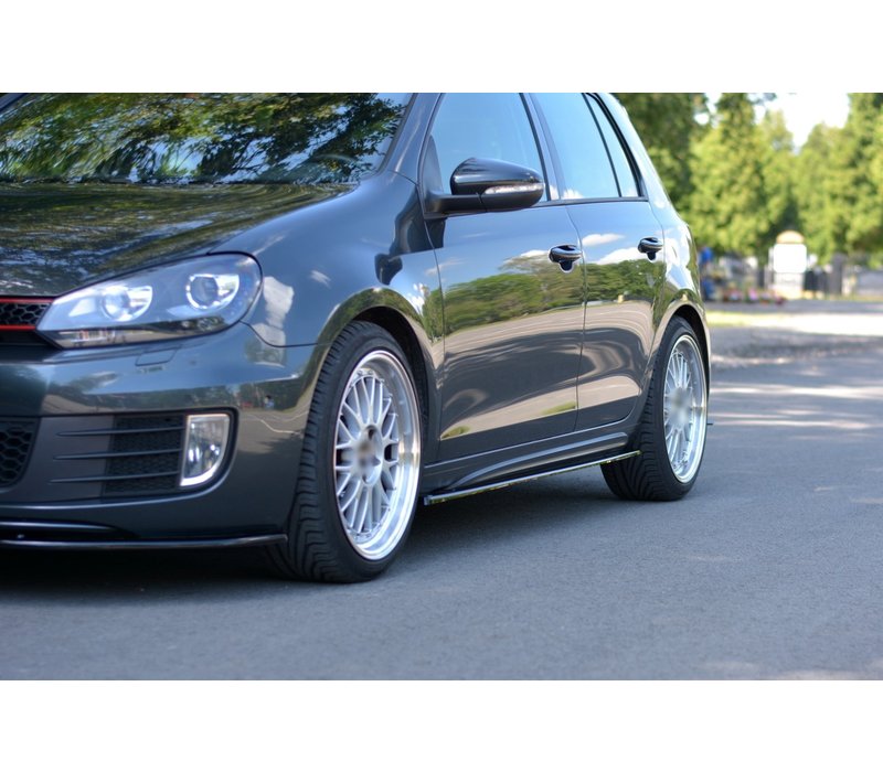 Side skirts Diffuser for Volkswagen Golf 6 GTI / GTD