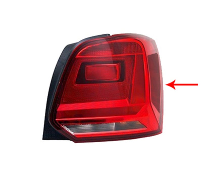 6C GTI Look Darkened Tail Lights for Volkswagen Polo 6R / 6C