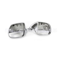 Matt Chrome Mirror Caps for Audi Audi Q5, SQ5, Q7, SQ7, S line