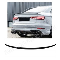 Heckspoiler lippe für Audi A3 8V, S3, RS3, S line