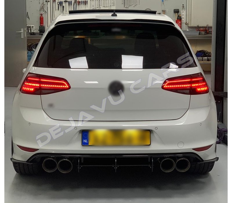 Aggressive Diffuser for Volkswagen Golf 7 R