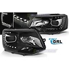 DEPO Bi Xenon Look LED Headlights for Volkswagen Transporter T5 - Black Edition