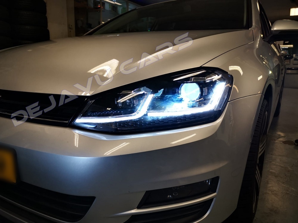 MK7.5 Facelift Xenon Look Dynamische LED Scheinwerfer voor VW Golf 7 Dejavu Cars 