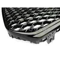 RS6 Look Front Grill Black Edition  for Audi A6 C7 4G