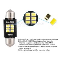 LED Interieur Verlichting T10 | Festoon 31 mm 36mm 39mm 41mm