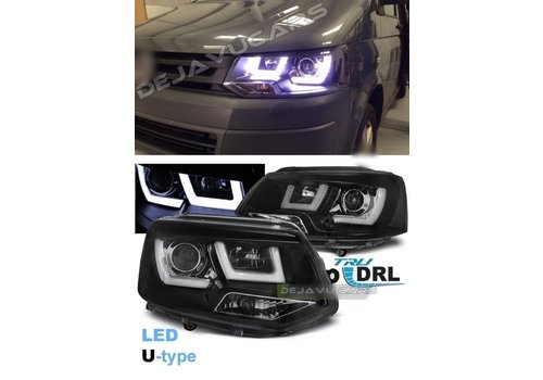 OEM Line ® U-LED Xenon Look Headlights for Volkswagen Transporter T5