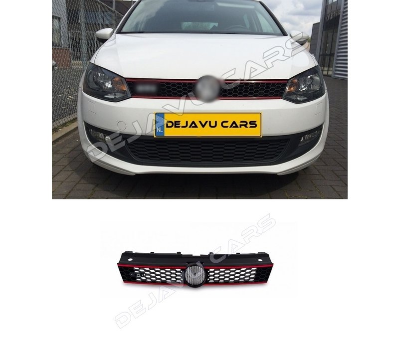 GTI Look Front Grill for Volkswagen Polo 5 (6R/6C)