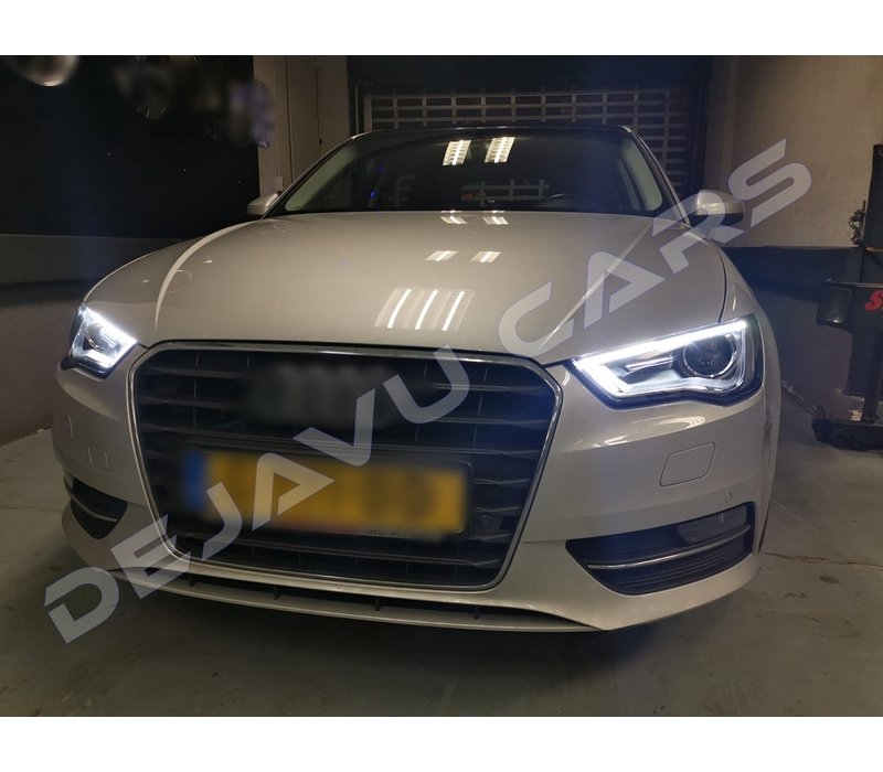 Bi Xenon Look LED Headlights for Audi A3 8V