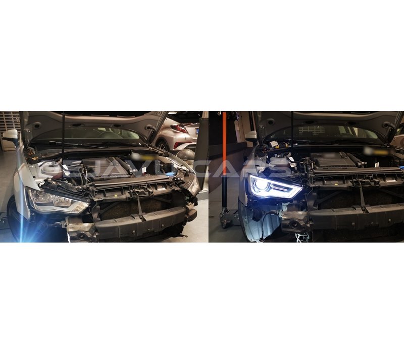 Bi Xenon Look LED Koplampen voor Audi A3 8V