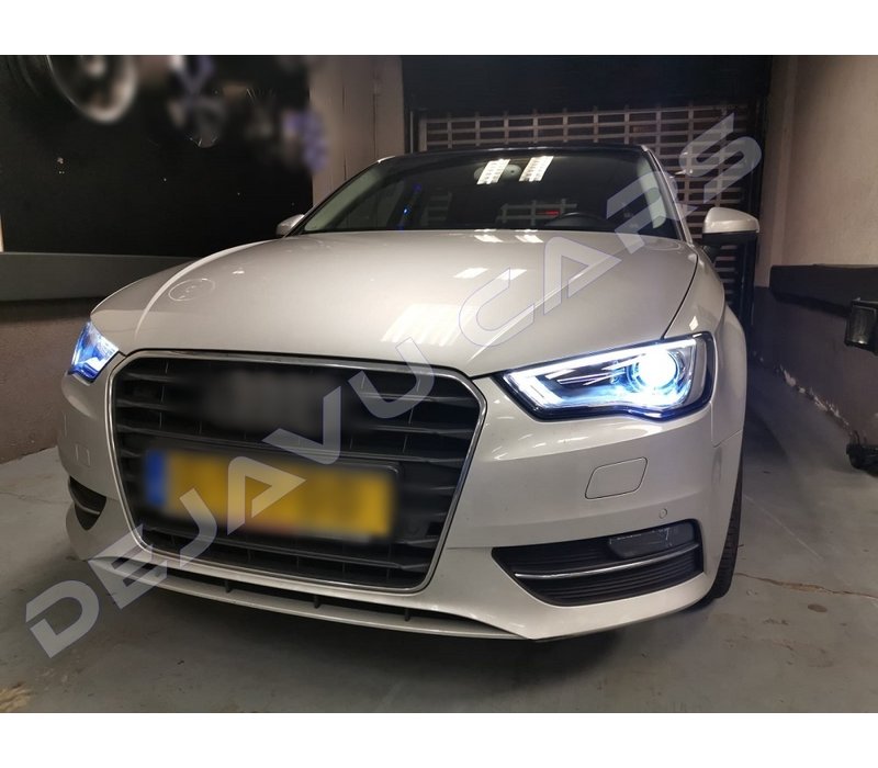 Bi Xenon Look LED Headlights for Audi A3 8V