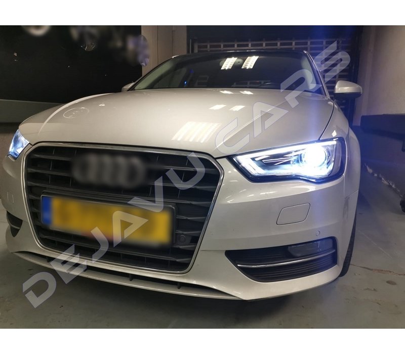 Bi Xenon Look LED Headlights for Audi A3 8V