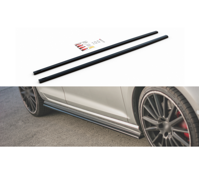 Seitenschweller Diffusor V.2 für Volkswagen Golf 7 GTI / GTD / GTE