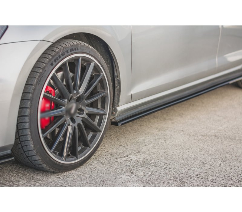 Side skirts Diffuser V.2 for Volkswagen Golf 7 GTI / GTD/ GTE