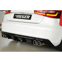 S3 look Diffuser for Audi A3 8V Sportback / Hatchback