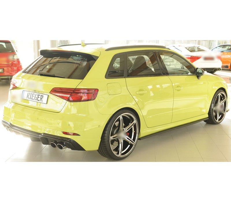 Side skirts Diffuser for Audi S3 8V / A3 8V S line Sportback