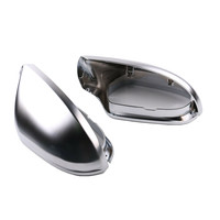 Matt Chrome Mirror Caps for Audi A6 C7, S6, S line, RS6