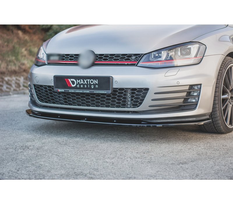 Front Splitter V.1 voor Volkswagen Golf 7 GTI / GTD