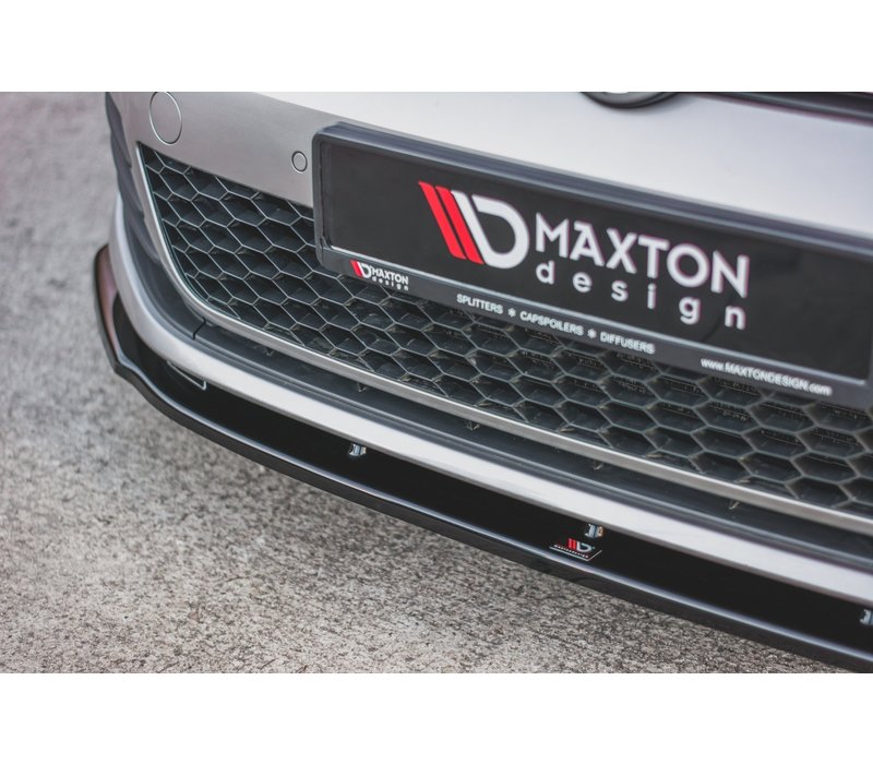 Front Splitter V.1 voor Volkswagen Golf 7 GTI / GTD