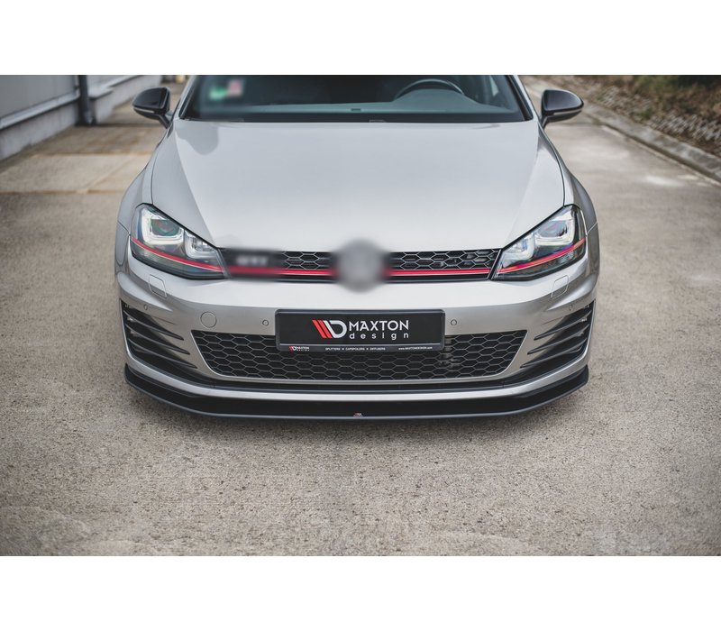 RACING DURABILITY Front Splitter for Volkswagen Golf 7 GTI / GTD