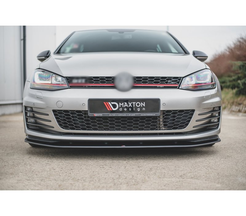 RACING DURABILITY Front Splitter for Volkswagen Golf 7 GTI / GTD