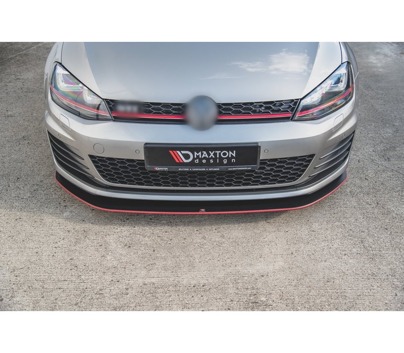 RACING DURABILITY Front Splitter for Volkswagen Golf 7 GTI / GTD