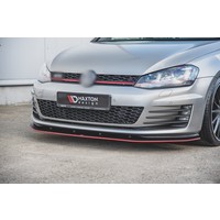 RACING DURABILITY Front Splitter for Volkswagen Golf 7 GTI / GTD