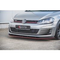 RACING DURABILITY Front Splitter voor Volkswagen Golf 7 GTI / GTD