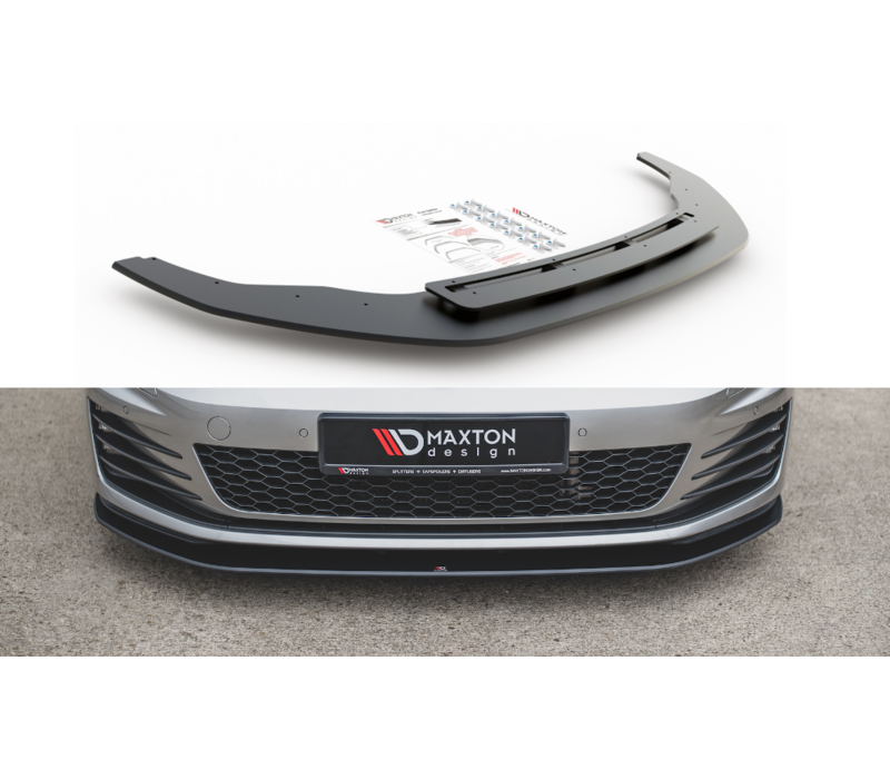 RACING DURABILITY Front Splitter for Volkswagen Golf 7 GTI / GTD