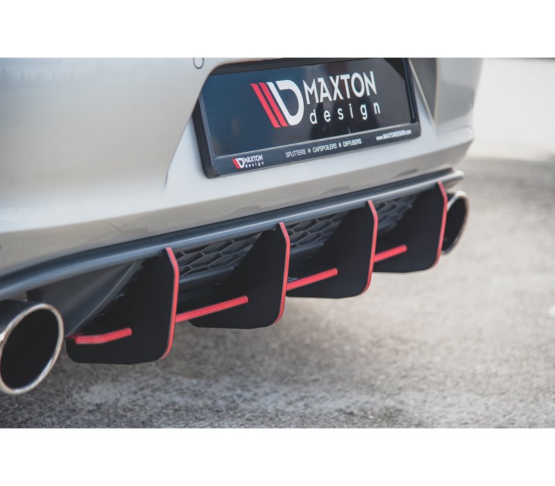 Aggressive Diffuser V.1 voor Volkswagen Golf 7 GTI