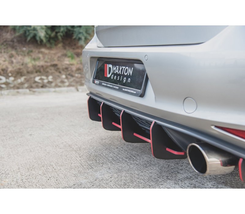 Aggressive Diffuser V.1 voor Volkswagen Golf 7 GTI
