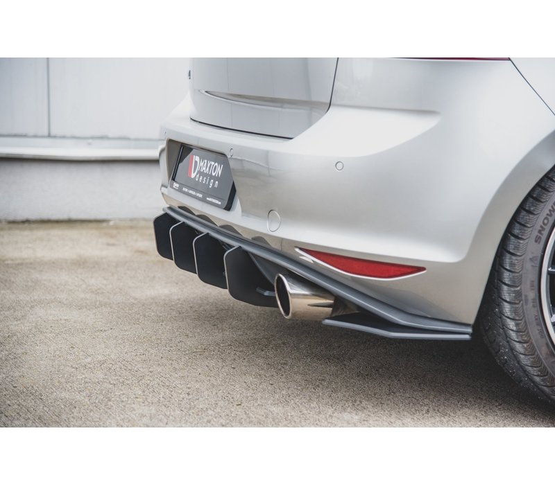 RACING DURABILITY Aggressive Diffuser V.2 voor Volkswagen Golf 7 GTI