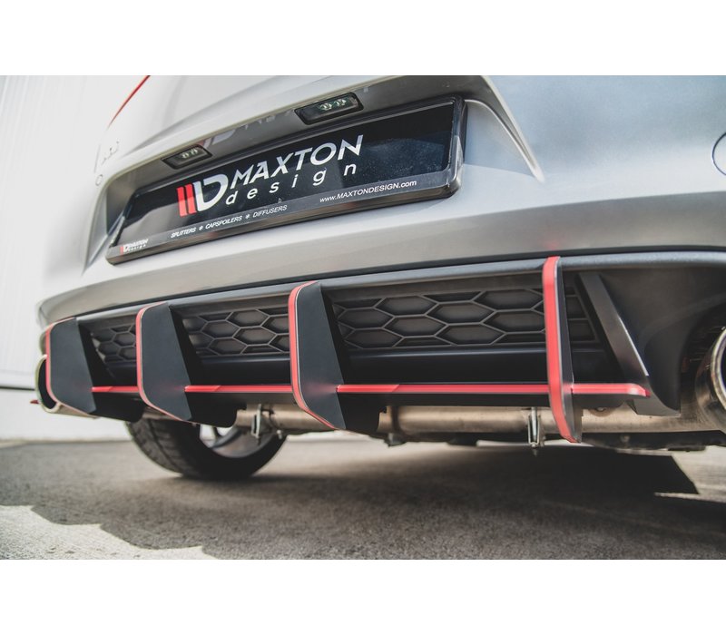 Aggressive Diffuser V.2 voor Volkswagen Golf 7 GTI