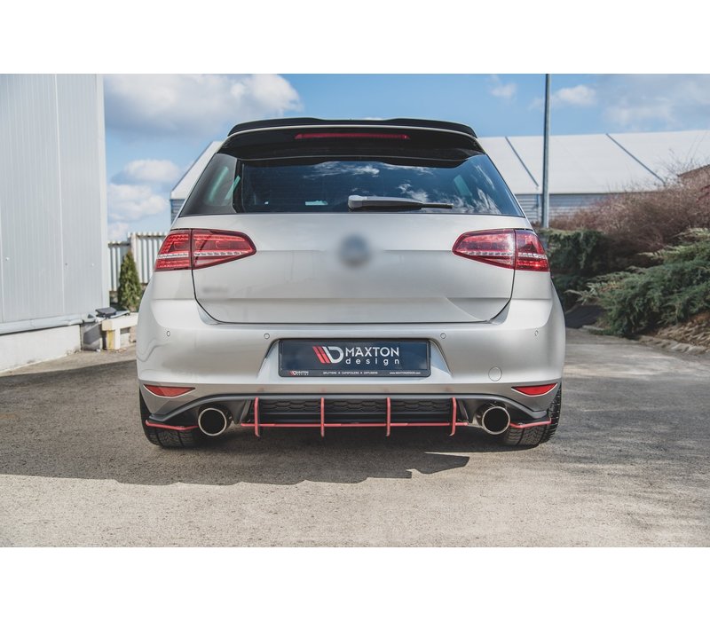 Aggressive Diffuser V.2 voor Volkswagen Golf 7 GTI