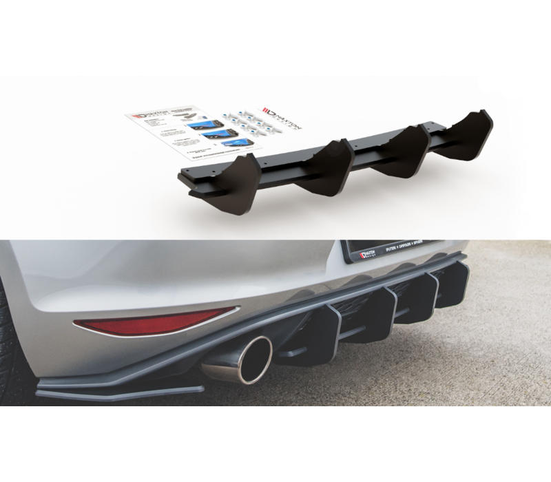 Aggressive Diffuser V.2 voor Volkswagen Golf 7 GTI