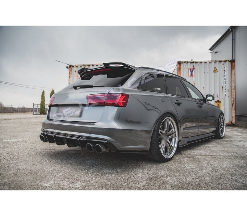 Aggressive Diffusor V.2 für Audi A6 C7.5 Facelift S line Limo