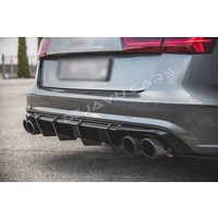 Aggressive Diffuser voor Audi A6 C7.5 Facelift S line / S6 C7.5 Facelift