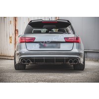 Aggressive Diffuser voor Audi A6 C7.5 Facelift S line / S6 C7.5 Facelift