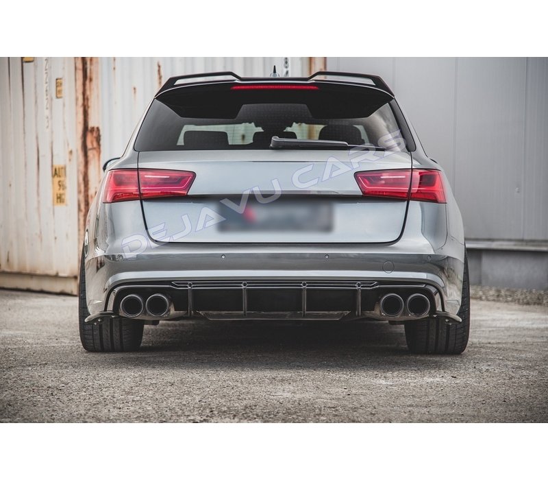 Aggressive Diffuser voor Audi A6 C7.5 Facelift S line / S6 C7.5 Facelift