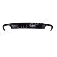 S line Look Diffusor Black Edition für Audi A4 B8