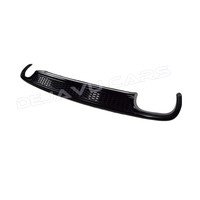 S line Look Diffuser Black Edition for Audi A4 B8