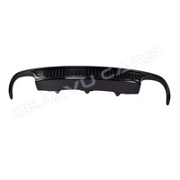 S line Look Diffuser Black Edition for Audi A4 B8