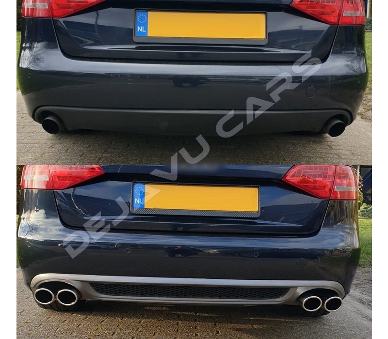 S line Look Diffusor für Audi A4 B8