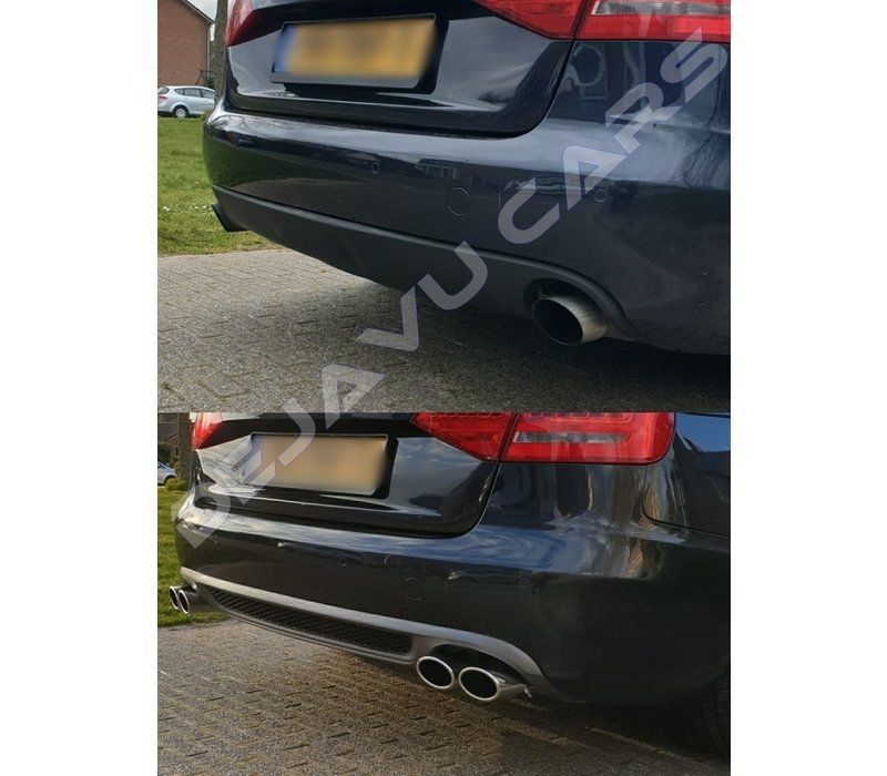 S line Look Diffusor für Audi A4 B8