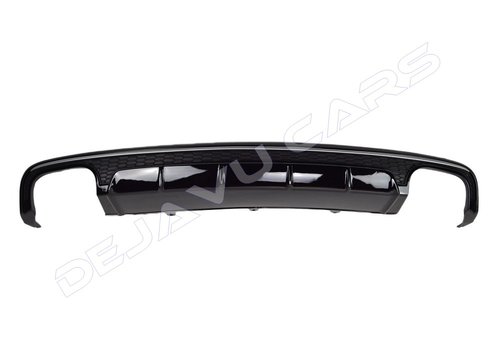 OEM Line ® S6 Look Diffuser Black Edition for Audi A6 C7.5 Facelift