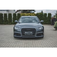 Front splitter V.2 voor Audi A6 C7.5 Facelift S line / S6