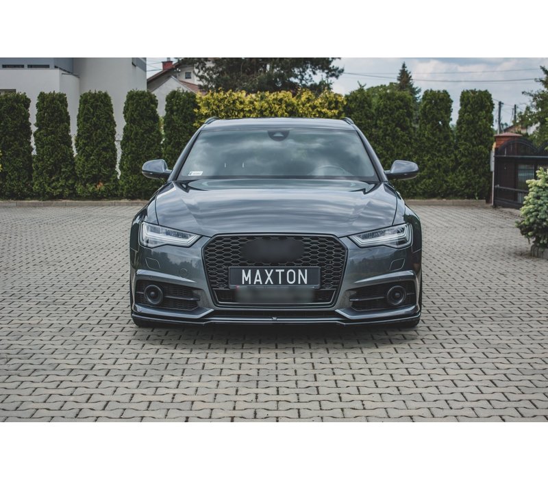 Front splitter for Audi A6 C7.5 Facelift S line / S6