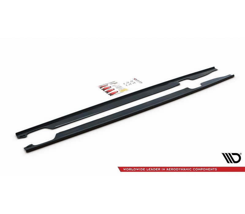 Side skirts Diffuser for Audi A6 C7.5 Facelift S line / S6