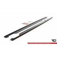 Side skirts Diffuser for Audi A6 C7.5 Facelift S line / S6